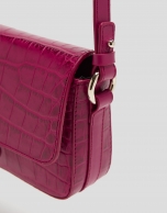 Cherry leather Miranda Mini shoulder bag