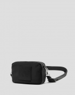 Bolso bandolera Dalhia Cross Mini nailon negro