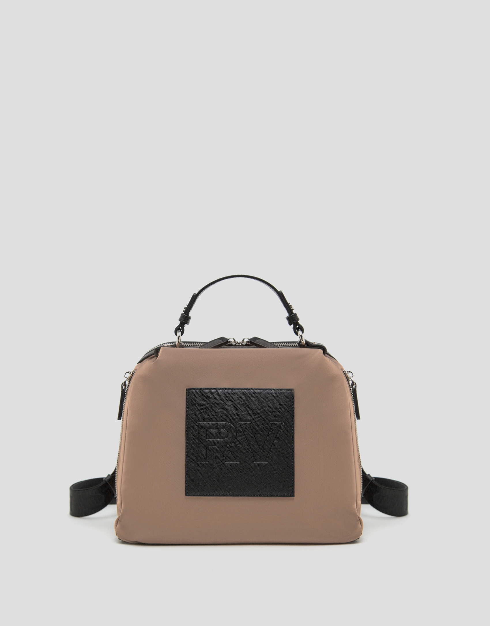 Beige nylon Dalhia backpack