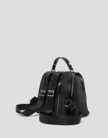 Black nylon Dalhia backpack