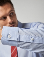 Light blue pinstripe dress shirt