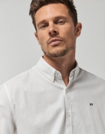 Camisa sport Oxford blanco