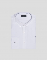 Camisa sport Oxford blanco