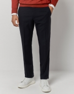 Traje half canvas slim fit raya diplomática marino