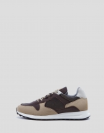 Brown sneakers