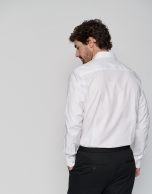 Camisa sport regular Oxford blanco óptico