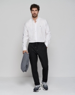 Camisa sport regular Oxford blanco óptico