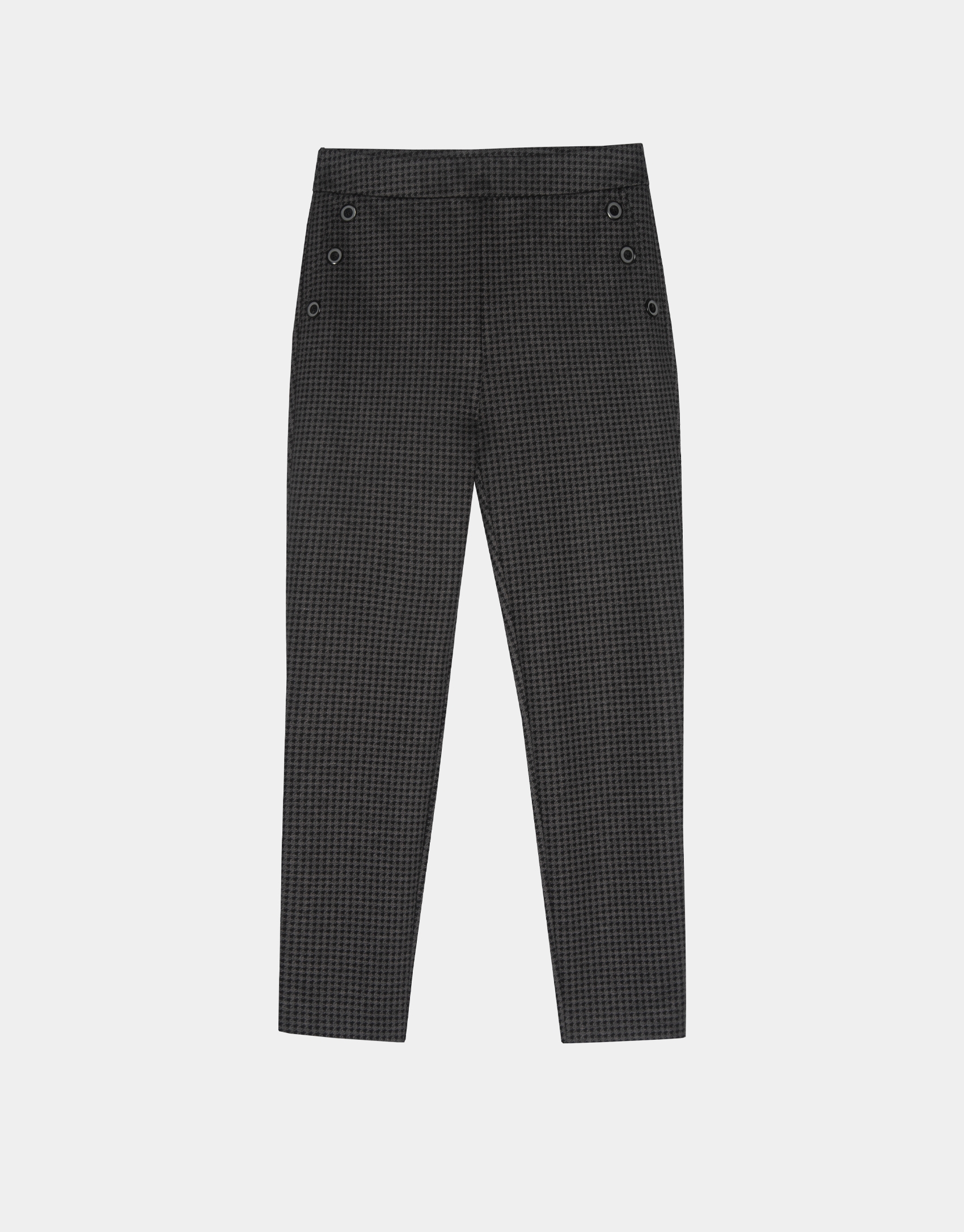 Gray houndstooth leggings