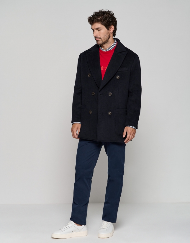 Mens sailor sale coat