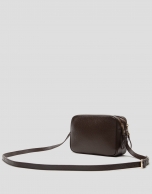 Bolso bandolera Taylor piel marrón oscuro