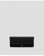 Black Ariana Cristal Mesh clutch bag