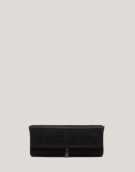 Bolso Clutch Ariana Cristal Mesh negro