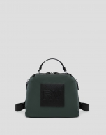 Grayish green nylon Dalhia backpack