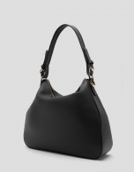 Bolso Hobo Cuca piel negro