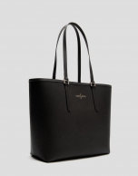 Bolso shopper Sama piel negra