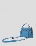 Bolso de mano Alice Midi piel azul