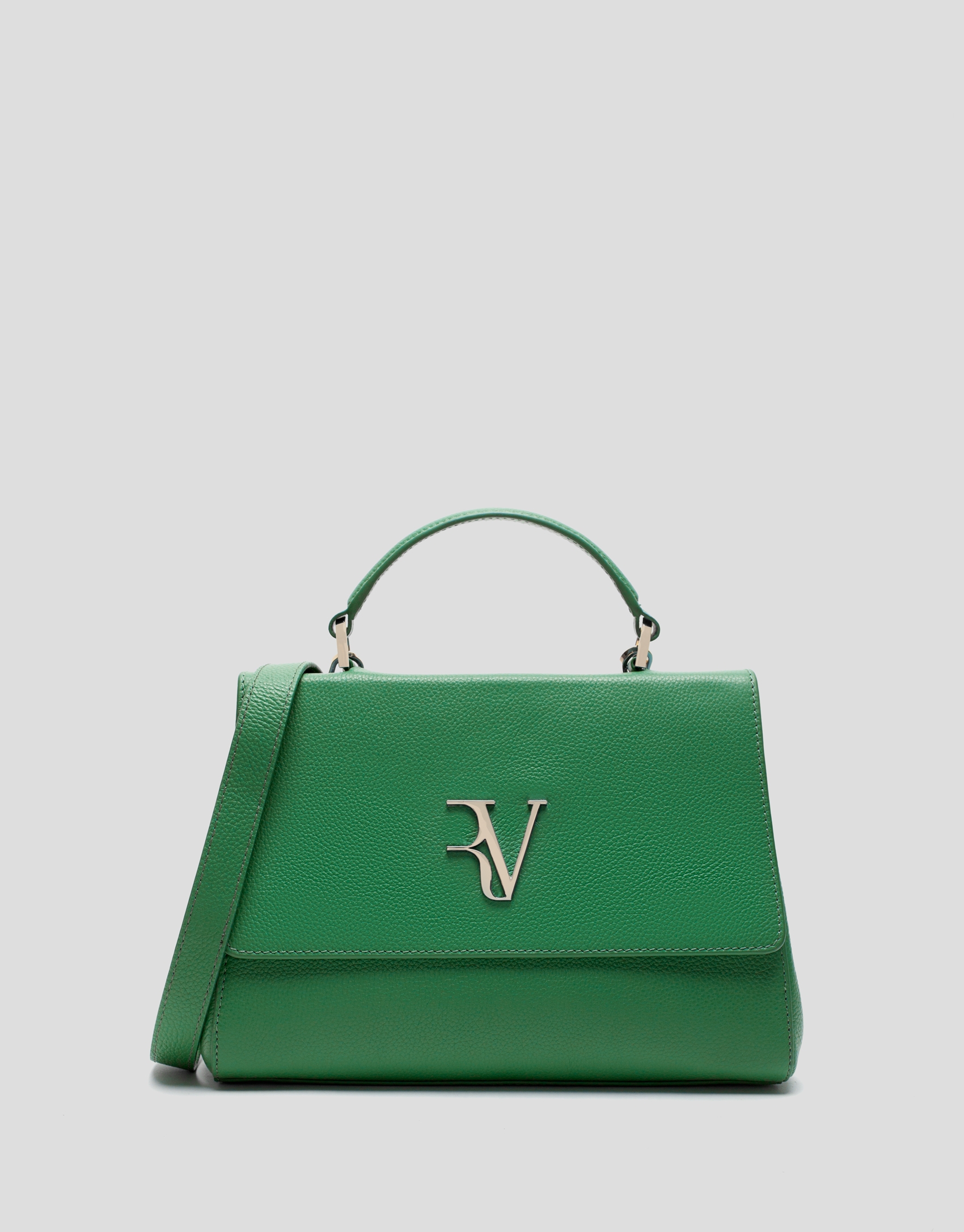 Bolso de mano Alice Midi piel verde