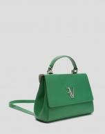 Bolso de mano Alice Midi piel verde