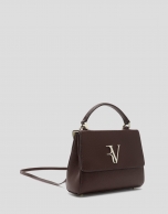 Brown leather Alice Mini handbag