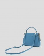 Blue leather Alice Mini handbag