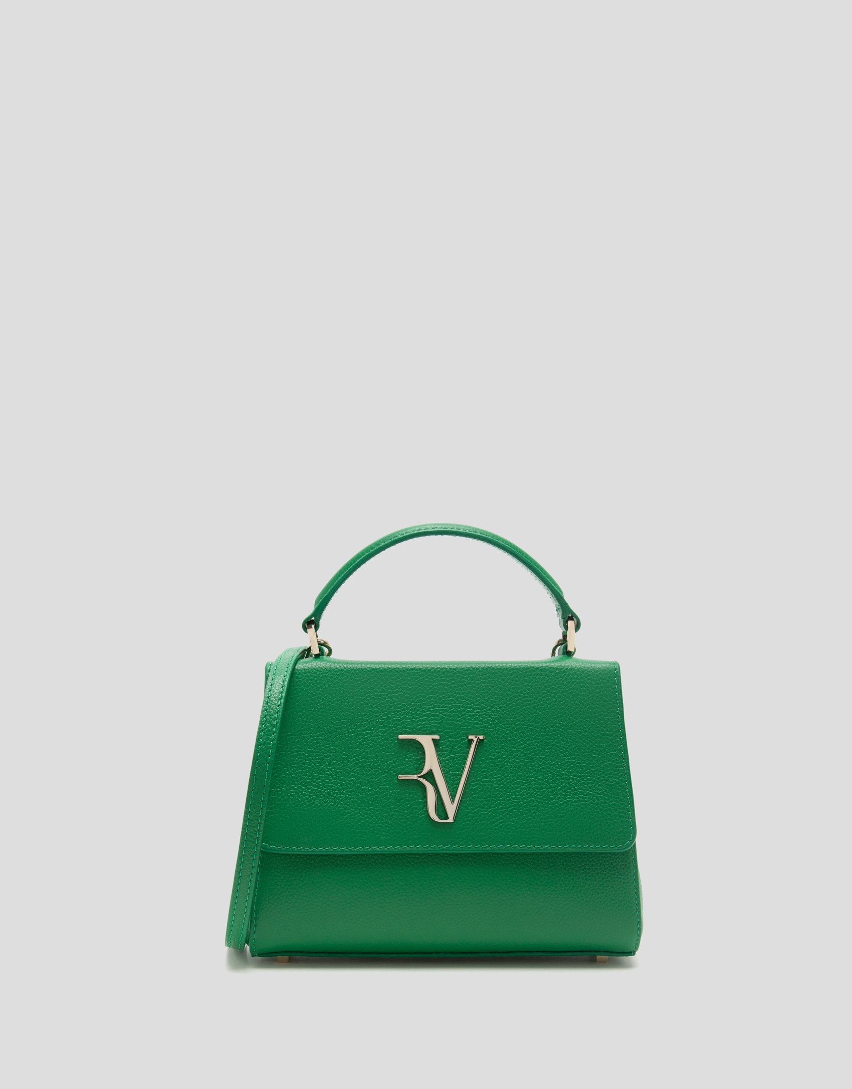 Green leather Alice Mini handbag