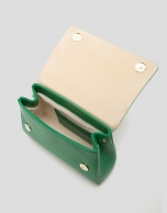 Green leather Alice Mini handbag