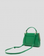 Green leather Alice Mini handbag