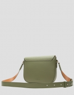 Green leather Cuca Maxi shoulder bag