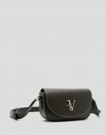 Dark green leather Cuca Mini shoulder bag