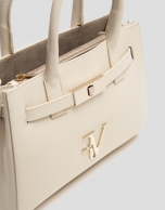 Satchel Mini Millie ivory leather