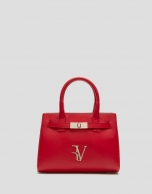 Satchel Mini Millie red leather