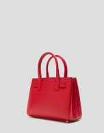 Bolso Satchel Mini Millie piel rojo