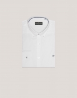 Optic white Oxford sport shirt