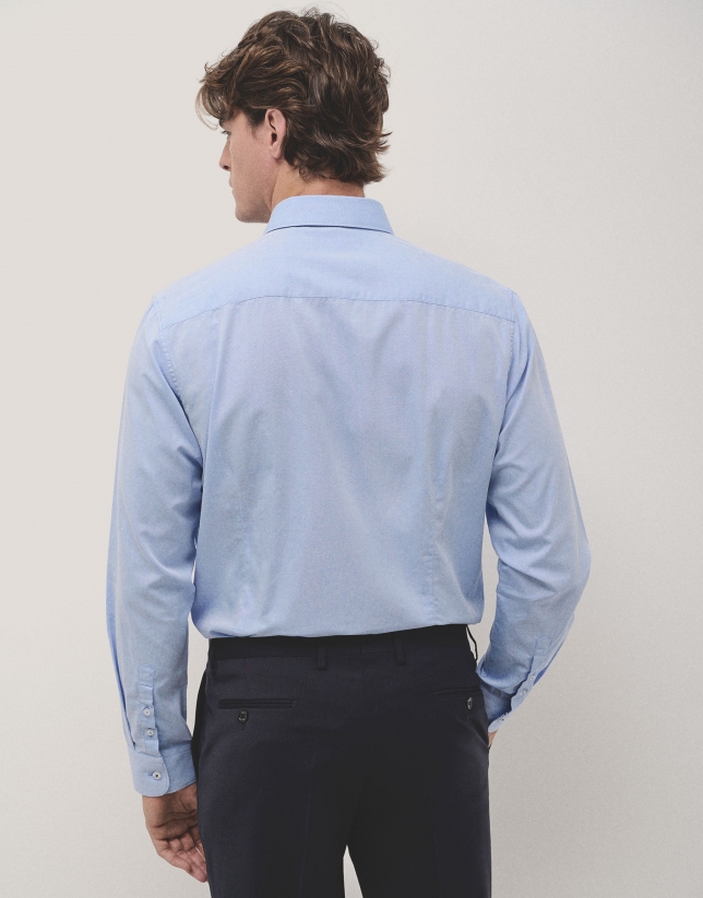 Light blue Oxford sport shirt