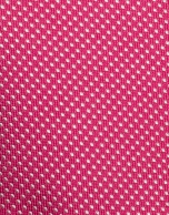 Corbata seda estructura fucsia y crudo