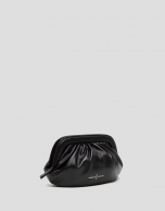 Bolso de mano Úrsula mini piel negro