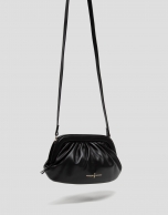 Bolso de mano Úrsula mini piel negro