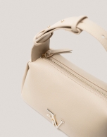 Bolso de mano Margot Mini piel beige