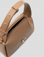 Camel leather Margot Mini handbag