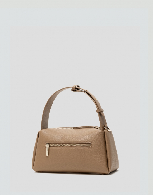 Camel leather Margot Mini handbag