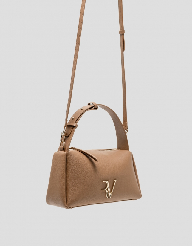 Camel leather Margot Mini handbag