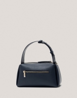 Navy blue leather Margot Mini handbag