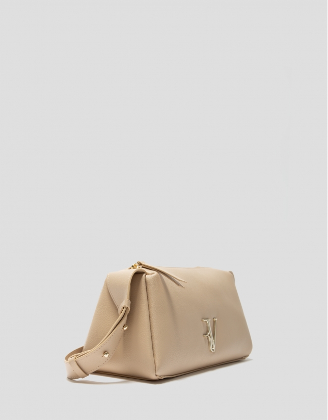 Beige leather Margot Shoulder bag