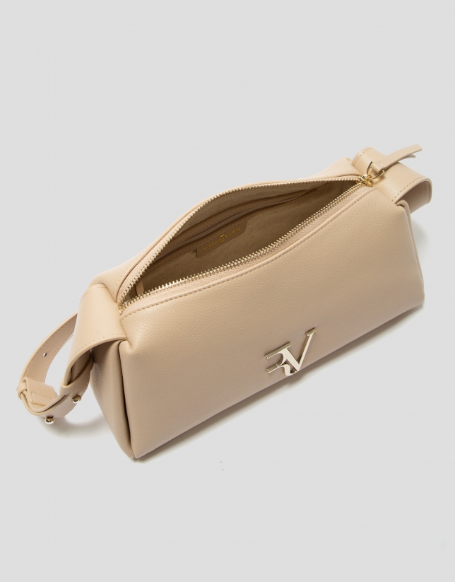 Beige leather Margot Shoulder bag