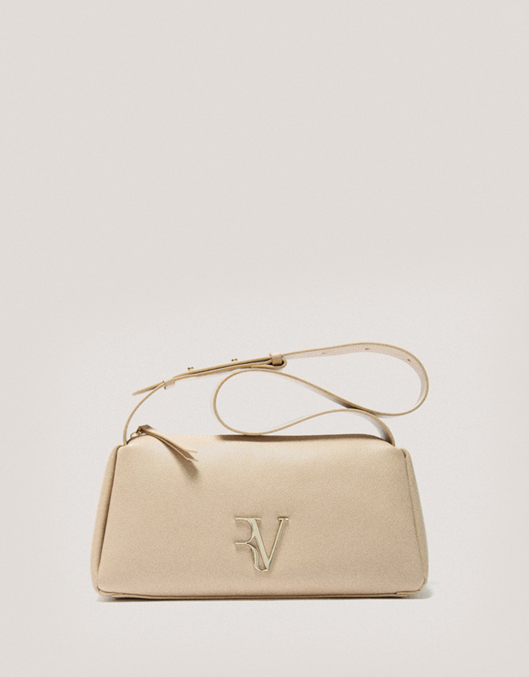 Beige leather Margot Shoulder bag