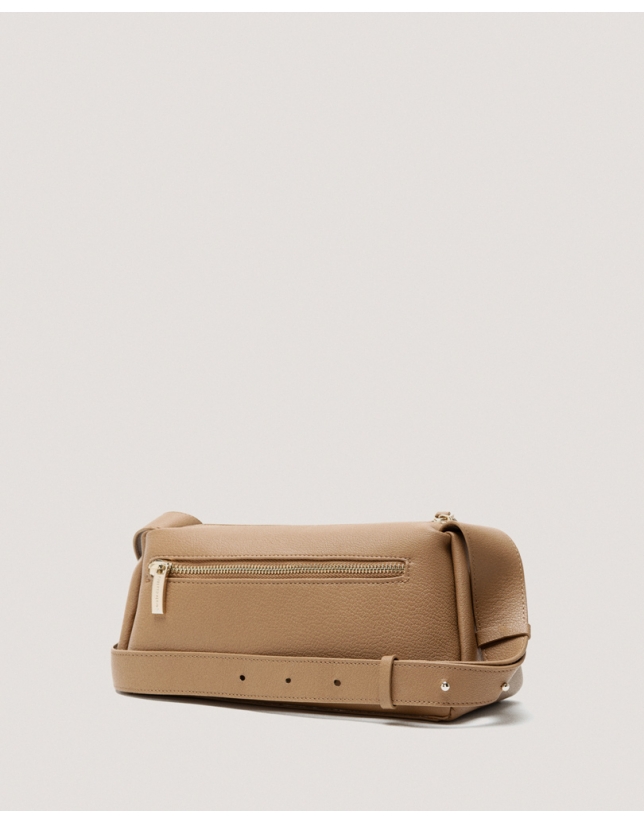 Camel leather Margot Shoulder bag