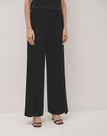 Black palazzo trousers