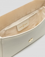 Bolso bandolera Sun piel beige