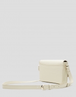 Bolso bandolera Sun piel beige