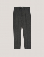 Charcoal grey wool trousers